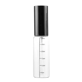 10 Ks 30Ml Transparentné Rozsahu Sklo Spreji Prenosné Parfum Sub-Fľaša Cestovné Krém Jemnej Hmly Fľašu