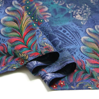 100 cm*140 cm vintage hodváb viskózový textílie mäkké šaty, nohavice materiál pierko dizajn