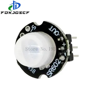 10PCS MH-SR602 MINI Snímač Pohybu Detektor Modul SR602 Pyroelectric Infračervené PIR auta zmyslové prepínač