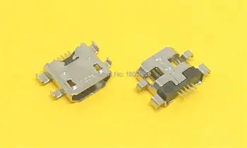 10pcs Mini konektor konektor Micro USB 5pin ťažké doska konektor pre Asus Mobilný telefón nabíjanie koniec zapojte konektor nabíjania