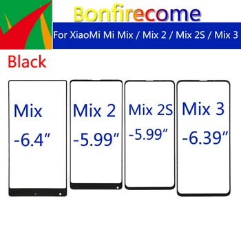 10pcs\veľa Pre Xiao Mi Mix \Mix-2 / Mix 2S / Mix 3 Dotykový Displej Predný Panel Sklo Objektívu Vonkajšieho Skla Pre Mi Mix2 Mix2S Mix3