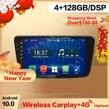 128G Carplay 2 Din Pre Suzuki Baleno 2016 2017 2018 Android 10.0 Obrazovke Prehrávača Audio Rádio GPS Navigácie základnú Jednotku Auto Stereo