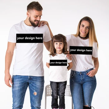 18 prispôsobiť rodiny biele tričko