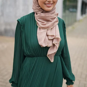 180*80 cm Mäkké Voile Hidžáb Šatka Pre Moslimské Ženy Kim SideHeadscarf femme musulman Holandsko Arabských šály a zábaly