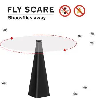 1pc Tvorivé Komárov Hmyzu Vrah Lietať Odpudzujúce Ventilátor Udržať Muchy A Bugy Od Potravín, Vychutnajte si Vonkajšie Jedlo Komár Pasce