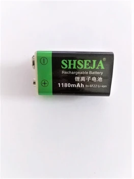 1pcs/veľa 9V 1000mAh nabíjateľné lítiové batérie, USB lítium-polymérová nástroj nabíjateľná batéria