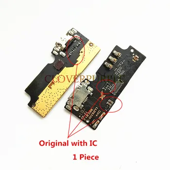 1x Originál USB Nabíjanie Rada Dock Konektor Poplatok Flex Kábel pre Motorola Moto E3 Repiar Časti