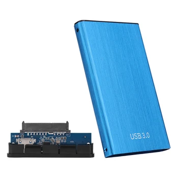 2.5 palcový Dual USB 3.0 SSD Prípade 6GMbps Krytu Pevného Disku Prípade Externé SSD Adaptér Jednotky Box Podporu 8TB pre Notebook PC Okno