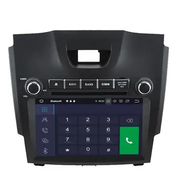 2 din rádio magnetofón android Pre Chevrolet S10 D-MAX auto prehrávač, GPS navigáciu roky 2013-2017 Stereo prijímač Prehrávač multimediálnych