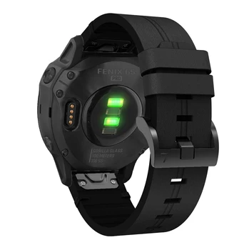 20 mm Kožený Remienok pre Garmin Fenix 6S/6S Pro GPS Smart Hodinky Kapela Rýchle Uvoľnenie Jednoduché Uchytenie Watchband pre Garmin Fenix Plus 5S