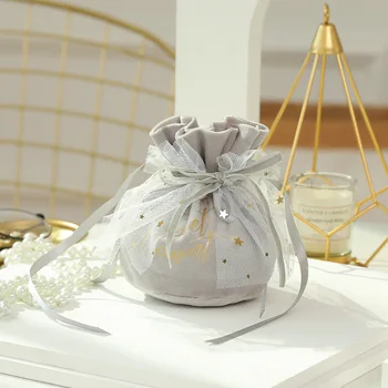 2020 svadobné hrubé velvet candy box svadobné tvorivé darčeka dieťa full moon lúč späť darčekové tašky tašky dodávky pre festival