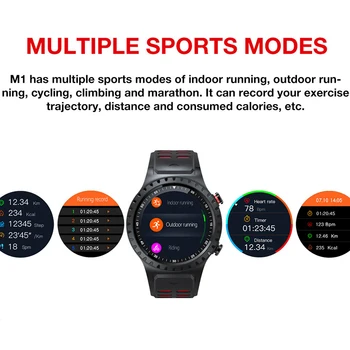 2020 tepovej frekvencie, GPS Smart hodinky bluetooth smart hodinky hodinky spánku tracker nano SIM kartu, k dispozícii inteligentný smartwatch