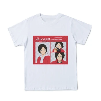 2021 Lete 3D Novej pánskej Volejbal Teenager Anime T-shirt Oblečenie Móda Priedušná O-krku-Krátke Rukávy Veľké Veľkosť 110-6XL