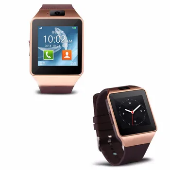 2021 Nové Digitálne Dotykového Displeja Smartwatch DZ09 Q18 S Kamerou Bluetooth Náramkové hodinky SIM Kartu Pre systém Ios, Android Telefóny Náramok
