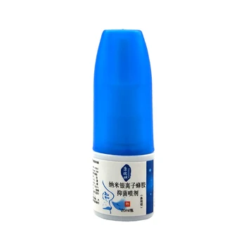 20ml Nano Silver Ion Propolis Antibakteriálne Nosový Sprej Liek Rinitída zápal vedľajších nosových dutín Nosa Sprejová Fľaša Anti-chrápať Prístroje