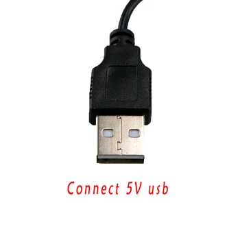 2812 LED Controller Stmievač 5V RF Diaľkové Ovládanie 3Pin Konektor USB OutputFor WS2812 WS2812B Ovládač RGB LED Pásy 5050 Nové JQ