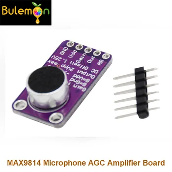 3ks/veľa MAX9814 Mikrofón AGC Zosilňovač Rada Modul Automatické Riadenie Zosilnenia pre Arduino