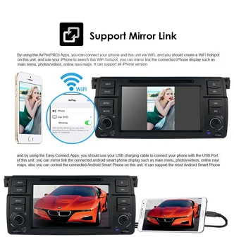 4G+64 G PX5 Android 10 Jeden Din Auto DVD Prehrávač pre BMW E46 M3 Land Rover 75 3Series Auto stereo Rádio BT, Wifi, GPS Navigácie 8Core