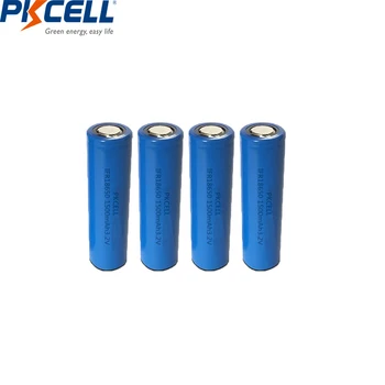 4PCS PKCELL LiFePO4 18650 1500mAh 3.2 V Batérie lifepo4 IFR 18650 Batéria li-ion Nabíjateľnú Batériu, Bunka Pre náradie.