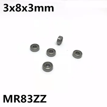 50Pcs MR83ZZ MR83-2RS L-830ZZ 3x8x3 mm isko Miniatúrne ložisko High end MR83Z MR83