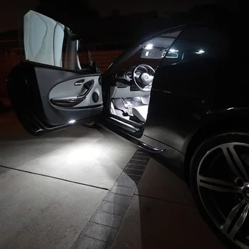 8pcs Biela, Canbus Auto LED Osvetlenie Interiéru Osvetlenie Balík Kit Pre Lexus IS250 IS350 ISF 2006-2013 Dome Kmeň Mapa Svetlá