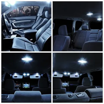 9PCS Biele LED Interiér Balík kit Pre Lexus RC350 RX300 RX330 RX350 RX400h SC430 SC400 SC300 RX450h 1990-2019