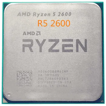 AMD Ryzen 5 2600 R5 2600 de 3,4 GHz Six-Core 12-65 W CPU procesador YD2600BBM6IAF hembra AM4