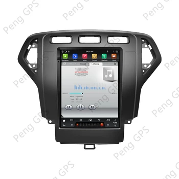 Android Rádia Pre Ford Mondeo 2007-2010 V Carplay Multimediálne Headunit GPS Navigácia, Auto DVD Prehrávač IPS Dotykový displej Bluetooth 5.0