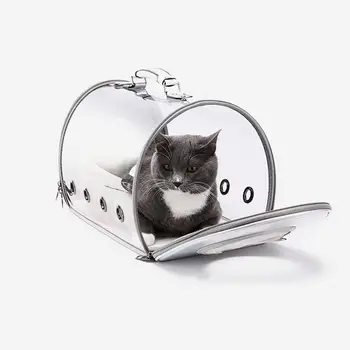 AsyPets Módne Priestor Kapsule Pet Kabelka Mačka Box Transparentné Vak Klietky pre Vonkajšie