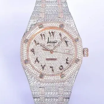 Autor klasické plné diamant hodinky 3235 pohyb 904L sapphire glass1：1watch AAA+ pre dodanie zdarma