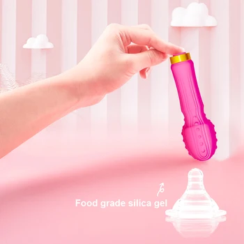 Bezdrôtové Dilda granule Vibrátor Čarovný Prútik pre Ženy Stimulátor Klitorisu USB Nabíjateľné Masér Sexuálne Hračky pre Svalové Dospelých