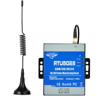 Bezdrôtový GSM 3G, 4G Výpadku/Obnoviť Alarm Systém s 1 výstup pre zvuk sirény Podporuje Modbus TCP RTU5028
