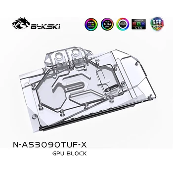 Bykski Vodný Blok použiť pre ASUS TUF RTX 3090 /3080 HERNÉ GPU Karta / Úplné Pokrytie Medi grafická Karta Radiátor Blok /A-RGB / RGB