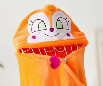 Candice guo! Super roztomilé plyšové hračky cartoon Anpanman baikinman mäkký plášť teplá deka tvorivé narodeniny Vianočný darček 1pc