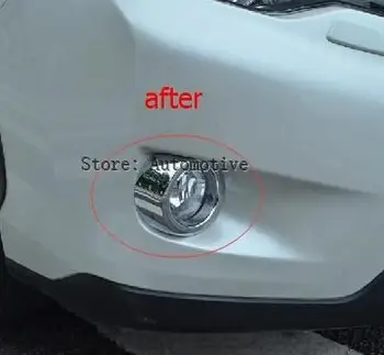 Chrome Predné Hmlové Svetlo Lampy Kryt Výbava Pre Subaru Impreza XV Hatchback 2012 2013