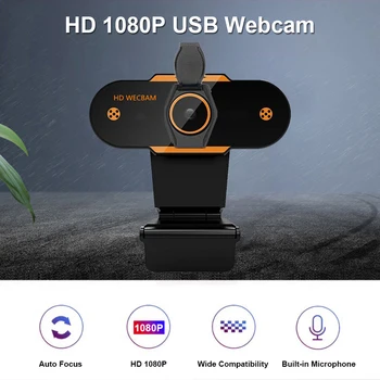 CMOS Webová Kamera Zníženie Hluku, Mikrofón, Webkamera USB on-Line Live Video 1080P pre Domácnosť, Počítač Bezpečnosť Časti