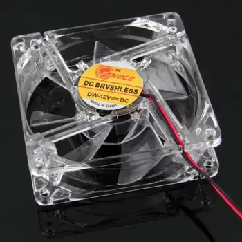 Cpu cooler master rgb chladiaci ventilátor Farebné LED Svetlo Neón Jasné, 80mm PC Počítač Prípade, Chladiaci Ventilátor Mod pre Radiátor dropshipping
