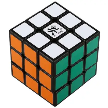 Dayan ZHANCHI 3x3x3 Magic cube Profesionálne Rýchlosť kocka Hladké 57mm Twist Puzzle Kubických fantázie Hračka Mozgu Teaser Pre Súťaž Čierna