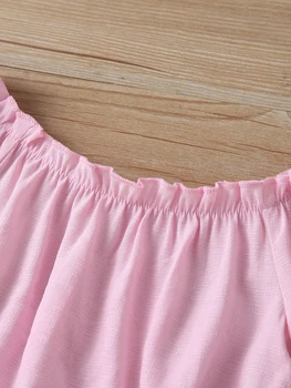 Deti Oblečenie 2021 Letných Šatách Dievčatá T-shirt+Šortky Deti Šport Vyhovovali Tepláková súprava Pre Dievčatá Oblečenie Sady 2 3 4 5 6 rokov