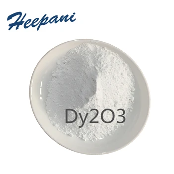Doprava zadarmo 99.9% čistoty bielej dysprosium dusnatého jemných kovov vzácnych zemín Dy2O3 prášok pre katalyzátor