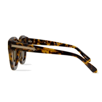 Eoome KW-lady slnečné okuliare, klasická kedykoľvek model, najlepšia kvalita import svetlé korytnačka farby s puzdrom