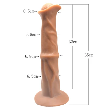 FAAK 13.8 palcový Kôň Dildo Hrubé Zvieracie Penis análny hračky pre ženu, Super Veľké umelé penisy s prísavkou Dildo sex nástroje pre ženy