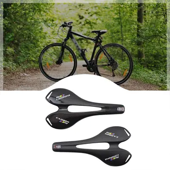 Full Carbon Fiber Materiál Horský Bicykel Cestný Bicykel Bicykel Sídlo Sedlo Duté Vankúš 3 k Svetlé Matt