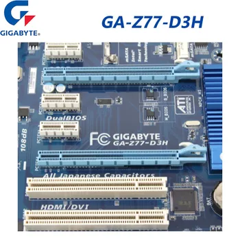 GIGABYTE GA-Z77-D3H základná Doska LGA1155 pamäte DDR3 PCI-3.0 Ploche GA-Z77-D3H Doske 1155 Core i7/i5/i3 LGA1155 kompatibilný s HDMI
