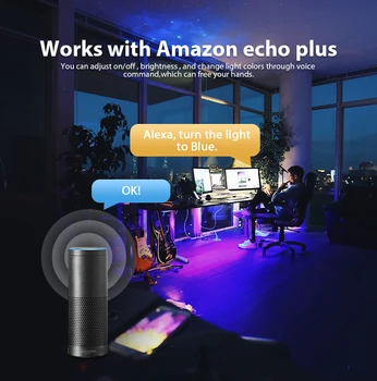 GLEDOPTO Smart Zigbee 5V USB Mini Radiča App ovládania Hlasové ovládanie práce s amazon echo plus RGBCCT multi color nastaviteľné