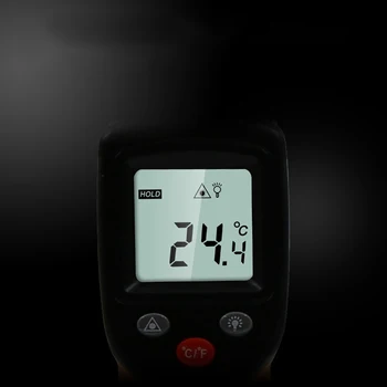GM320 LCD Multifunkčné Digitálne Domácnosti Teplomery - bezkontaktné Infračervený Teplomer Pyrometer termometro infrarojo digitálne