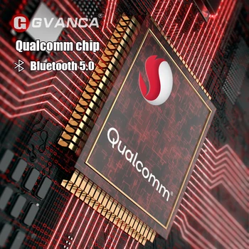 GVANCA M5 Čip Qualcomm TWS Bezdrôtová 5.0 Slúchadlo Dotykový Ovládací Bezdrôtové Slúchadlá Podporu SBC、AAC、APTX Dekódovať