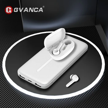 GVANCA M5 Čip Qualcomm TWS Bezdrôtová 5.0 Slúchadlo Dotykový Ovládací Bezdrôtové Slúchadlá Podporu SBC、AAC、APTX Dekódovať