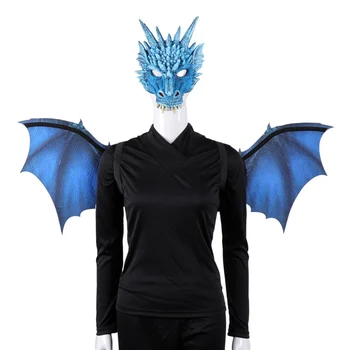 Halloween netkanej Textílie 3D Krídla Draka Halloween Mardi Gras Dragon Cosplay Kostým Krídla Pre Dospelých