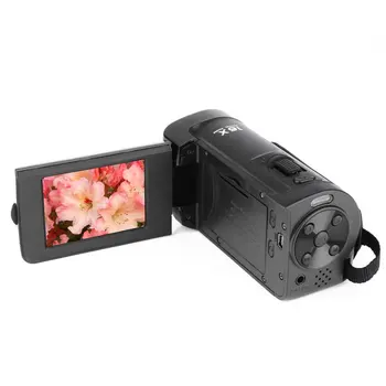 HD 1080P Digitálny Fotoaparát HDV Video Videokamera 16MP 16x Zoom COMS Senzor 270 Stupeň 2,7 palca TFT LCD Displej
